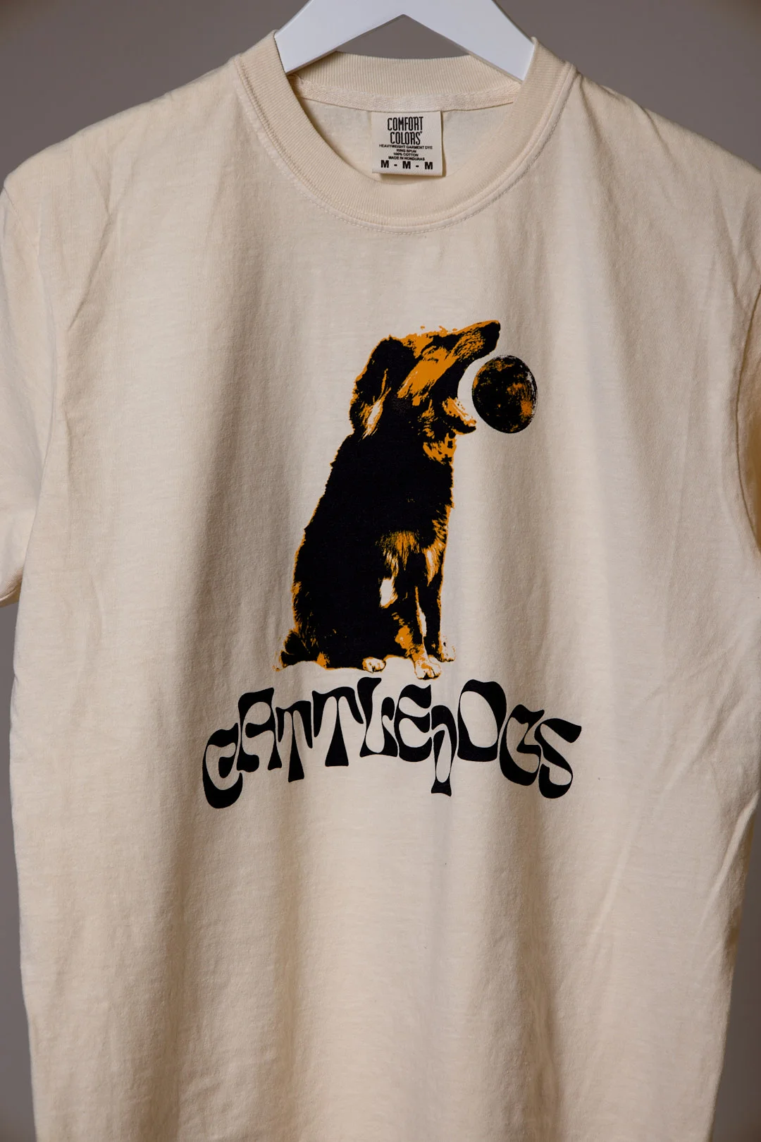The Cattledogs — merch table